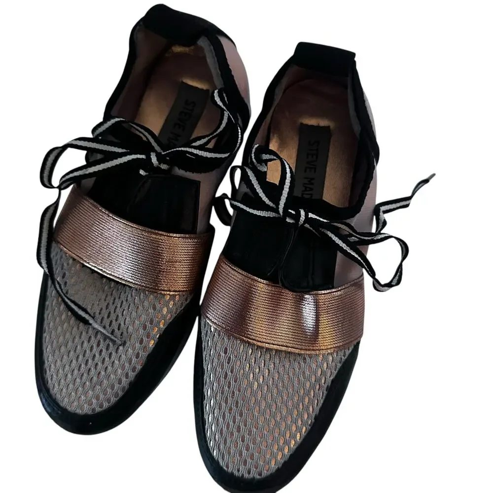 Steve Madden Antics sneakers girls size 12 - Picture 1 of 7